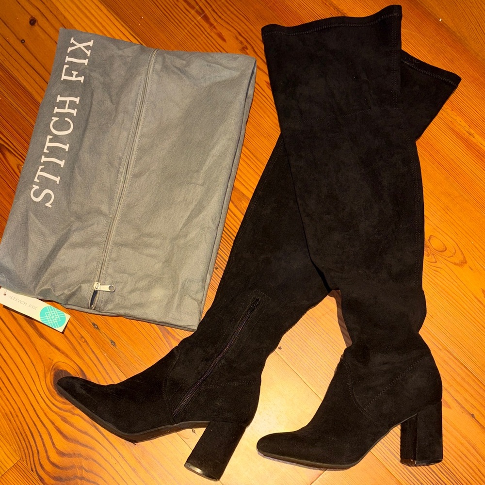 Stitch Fix Black Over the Knee Boots